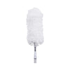 Boardwalk® MicroFeather™ Duster, Microfiber Feathers, Washable, 23", White Dusters-Handheld Wand - Office Ready