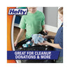 Hefty® Easy Flaps® Trash Bags, 30 gal, 0.85 mil, 30" x 33", Black, 40 Bags/Box, 6 Boxes/Carton Tall Kitchen, Lawn & Leaf Bags - Office Ready