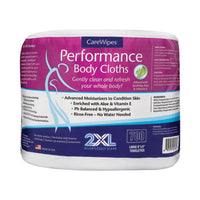 2XL Performance Body Cloths, 6 x 8, Unscented, 700/Pack, 2 Packs/Carton Towels & Wipes-Hand/Body Wet Wipe - Office Ready