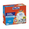 Hefty® Ultra Strong Scented Tall White Kitchen Bags, 13 gal, 0.9 mil, 24.75" x 24.88", White, 240/Carton Bags-Tall Kitchen, Lawn & Leaf Bags - Office Ready