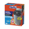 Hefty® Ultra Strong BlackOut® Tall-Kitchen Drawstring Bags, 13 gal, 0.9 mil, 23.75" x 24.88", Black, 80/Box Bags-Tall Kitchen, Lawn & Leaf Bags - Office Ready