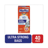 Hefty® Ultra Strong Tall Kitchen & Trash Bags, 13 gal, 0.9 mil, 23.75