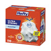 Hefty® Ultra Strong Tall Kitchen & Trash Bags, 13 gal, 0.9 mil, 23.75" x 24.88", White, 110/Box Bags-Tall Kitchen, Lawn & Leaf Bags - Office Ready