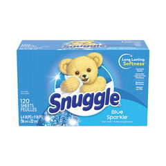 Snuggle® Fabric Softener Sheets, Fresh Scent, 120 Sheets/Box, 6 Boxes/Carton