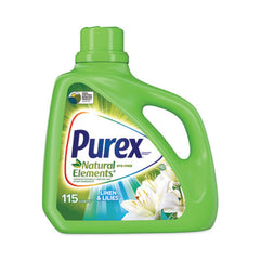 Purex® Ultra Natural Elements™ HE Liquid Detergent, Linen and Lilies, 150 oz Bottle