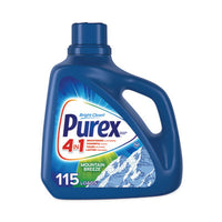 Purex® Liquid Laundry Detergent, Mountain Breeze, 150 oz Bottle, 4/Carton Cleaners & Detergents-Laundry Detergent - Office Ready