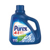Purex® Liquid Laundry Detergent, Mountain Breeze, 150 oz Bottle, 4/Carton Cleaners & Detergents-Laundry Detergent - Office Ready