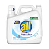 All® Ultra Free Clear Liquid Detergent, Unscented, 141 oz Bottle, 4/Carton Laundry Detergents - Office Ready