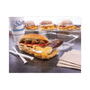 Dart® StayLock® Clear Hinged Lid Containers, 5.4 x 9 x 3.5, Clear, Plastic, 250/Carton Takeout Food Containers - Office Ready