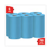 WypAll?« General Clean X60 Cloths, Small Roll, 13.5 x 19.6, Blue, 130/Roll, 6 Rolls/Carton Shop Towels and Rags - Office Ready