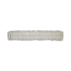 Boardwalk® Disposable Dust Mop Head, Cotton, Cut-End, 60w x 5d