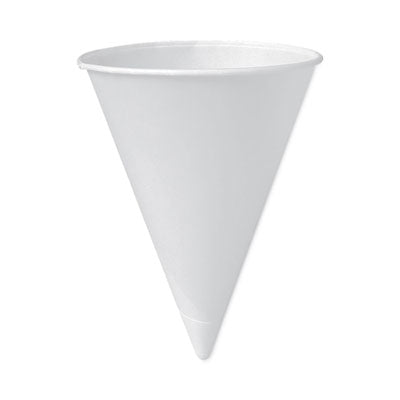 Dart® Bare® Eco-Forward® Paper Cone Water Cups, 6 oz, White, 200/Sleeve, 25 Sleeves/Carton Cups-Water, Paper Cone - Office Ready