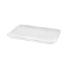 Pactiv Evergreen Foam Supermarket Tray, #4 Shallow, 9.13 x 7.13 x 0.65, White, Foam, 500/Carton Butcher Food Containers - Office Ready