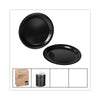 Pactiv Evergreen Placesetter® Deluxe Laminated Foam Dinnerware, Plate, 10.25" dia, Black, 540/Carton Dinnerware-Plate, Foam - Office Ready