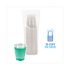 Boardwalk® Translucent Plastic Cold Cups, 12 oz, Polypropylene, 50/Pack Cups-Cold Drink, Plastic - Office Ready