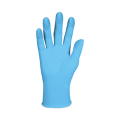 KleenGuard™ G10 Comfort Plus® Blue Nitrile Gloves, Light Blue, Large, 1,000/Carton