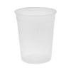 Pactiv Evergreen Newspring® DELItainer® Microwavable Container, 32 oz, 4.55 x 4.55 x 5.55, Natural, Plastic, 480/Carton Takeout Food Containers - Office Ready