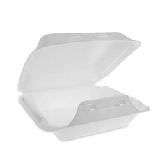 Pactiv Evergreen SmartLock?« Foam Hinged Lid Container, Medium, 8 x 8 x 3, White, 150/Carton