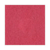 Boardwalk® Buffing Floor Pads, 18" Diameter, Red, 5/Carton Burnish/Buff Floor Pads - Office Ready