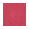 Boardwalk® Buffing Floor Pads, 16" Diameter, Red, 5/Carton Burnish/Buff Floor Pads - Office Ready