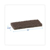 Boardwalk® Heavy-Duty Scour Pad, 4.63 x 10, Brown, 20/Carton  - Office Ready