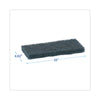 Boardwalk® Medium-Duty Scour Pad, 10 x 4.63, Blue, 20/Carton Scouring Pads - Office Ready