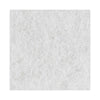 Boardwalk® Light Duty Scour Pad, 4.63  x 10, White, 20/Carton Scouring Pads - Office Ready
