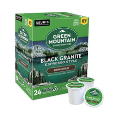 Green Mountain Coffee® Black Granite Espresso Style K-Cups®, 24/Box