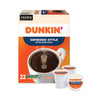 Dunkin Donuts® K-Cup® Pods, Espresso, 22/Box Coffee K-Cups - Office Ready