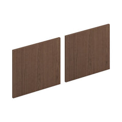 HON® Mod Laminate Doors, 17.86 x 14.82, Sepia Walnut  2/Carton