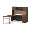 HON® Mod Desk Hutch, 3 Compartments, 72 x 14 x 39.75, Sepia Walnut Hutches-Office Hutch - Office Ready