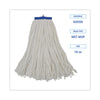 Boardwalk® Cut-End Lie-Flat Economical Mop Head, Rayon, 16oz, White Wet Mop Heads - Office Ready