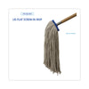 Boardwalk® Cut-End Lie-Flat Economical Mop Head, Cotton, 24oz, White, 12/Carton  - Office Ready
