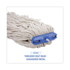 Boardwalk® Cut-End Lie-Flat Economical Mop Head, Cotton, 24oz, White, 12/Carton  - Office Ready