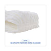 Boardwalk® Nonwoven Cut End Edge Mop, Rayon/Polyester, #24, White, 12/Carton Wet Mop Heads - Office Ready