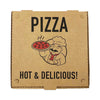 BluTable Pizza Boxes, 12 x 12 x 2, Kraft, Paper, 50/Pack Pizza Boxes - Office Ready