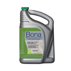 Bona® Stone, Tile & Laminate Floor Cleaner, Tile and Laminate Floor Cleaner, Fresh Scent, 1 gal Refill Bottle