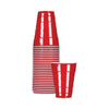 Hefty® Easy Grip® Disposable Plastic Party Cups, 18 oz, Red, 50/Pack, 8 Packs/Carton Cups-Cold Drink, Plastic - Office Ready