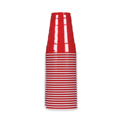 Hefty Red Disposable Plastic 9 oz Cups