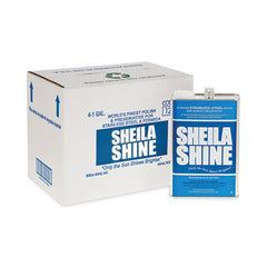 Sheila Shine Stainless Steel Cleaner & Polish, 1 gal Can, 4/Carton