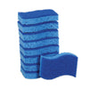 Scotch-Brite® Non-Scratch Multi-Purpose Scrub Sponge, 4.4 x 2.6, 0.8" Thick, Blue, 9/Pack Scrub Sponges - Office Ready