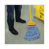 Boardwalk® Pro Loop Web/Tailband Mop Head, Blue, Large, 12/Carton Wet Mop Heads - Office Ready