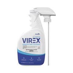 Diversey™ Virex® All-Purpose Disinfectant Cleaner, Lemon Scent, 32 oz Spray Bottle, 4/Carton