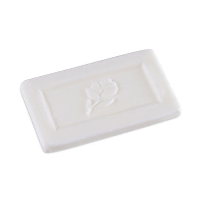 Boardwalk® Face and Body Soap, Flow Wrapped, Floral Fragrance, # 1/2 Bar, 1000/Carton Personal Soaps-Bar, Travel/Amenity - Office Ready