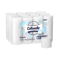 Cottonelle® Clean Care Bathroom Tissue, Septic Safe, 2-Ply, White, 900 Sheets/Roll, 36 Rolls/Carton Regular Roll Bath Tissues - Office Ready