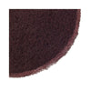 Boardwalk® Deep Scrub Pads, 16" Diameter, Maroon, 10/Carton Floor Pads-Scrub/Strip - Office Ready
