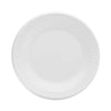 Dart® Concorde® Non-Laminated Foam Dinnerware, 10.25" dia., White, 125/Pack, 4 Packs/Carton Plates, Foam - Office Ready