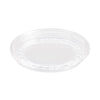 SOLO® Bare® Eco-Forward® RPET Deli Container Lids, Recessed Lid, Fits 8 oz, Clear, Plastic, 50/Pack, 10 Packs/Carton Takeout Food Containers - Office Ready