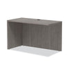 Alera® Valencia™ Series Reversible Return/Bridge Shell, 47.25w x 23.63d x 29.5h, Gray Reversible Returns - Office Ready