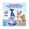 LYSOL® Brand Pet Solutions Disinfecting Cleaner, Citrus Blossom, 32 oz Trigger Bottle, 9/Carton Cleaners & Detergents-Disinfectant/Cleaner - Office Ready